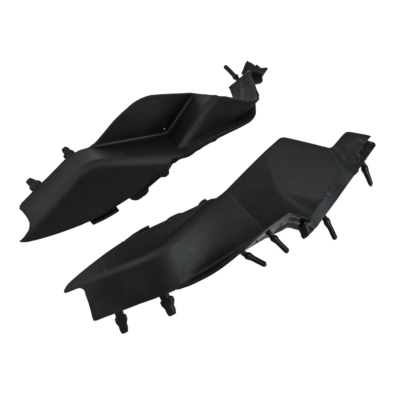 Vehicle Repair Windshield Side Cover Wiper Corner Cover Side Cover As Shown Plastic Material Protective Cover 2-Piece Set