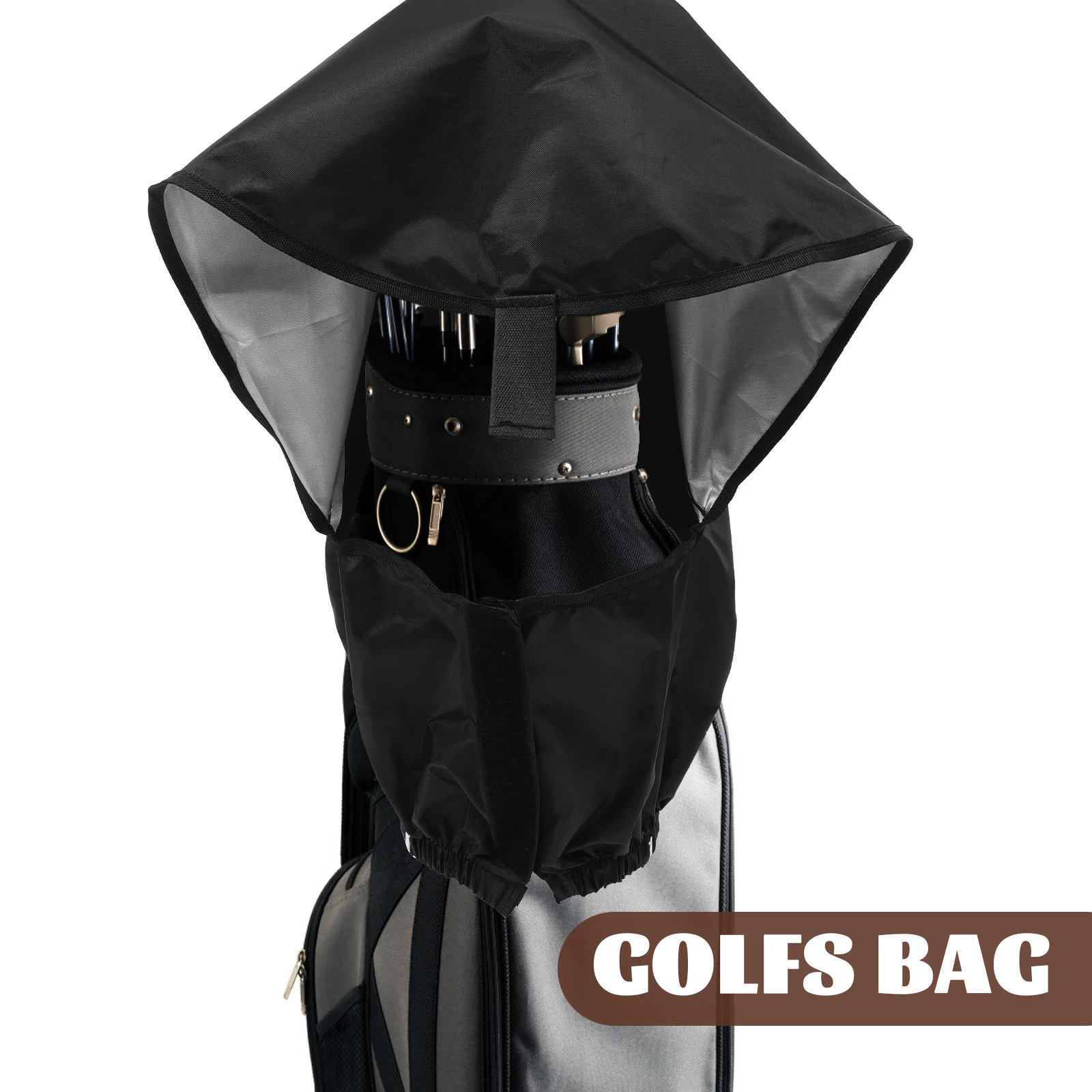 Premium Golf Bag Rain Cover Wear-Resistant Material Strong Stitching Protection Against Rain Snow Compact Lightweight