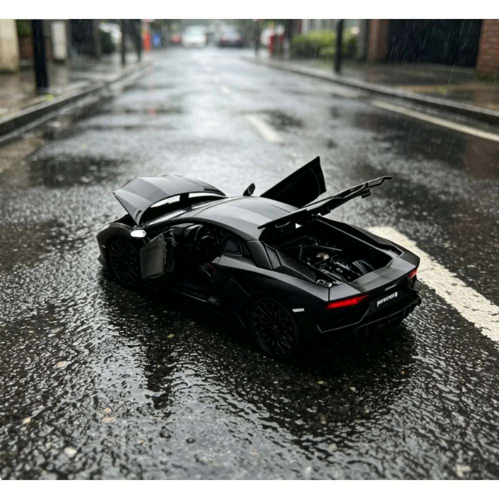 Jada Fast & Furious 1/24 Scale Lamborghini Aventador LP700-4 Die-Cast Metal Model Car Toy, Collectible for Boys & Kids