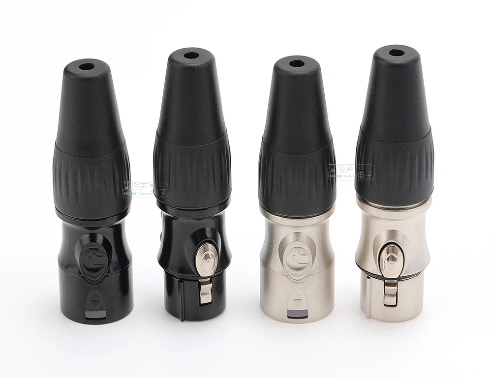 5-Pin XLR Audio-Steckverbinder Männlich Weiblich für Mikrofon, Studiomixer, DJ-Equipment - Symmetrischer Abgeschirmter Professioneller Audio-Anschluss – Detail 8