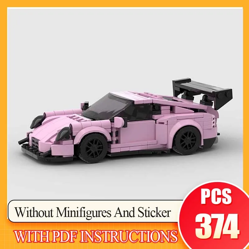 

City Vehicle Model DIY Kids Boy Toys Sport Super Creative Technique Moc Speed Champions AE86 Cars Racers Building Blocks Sets