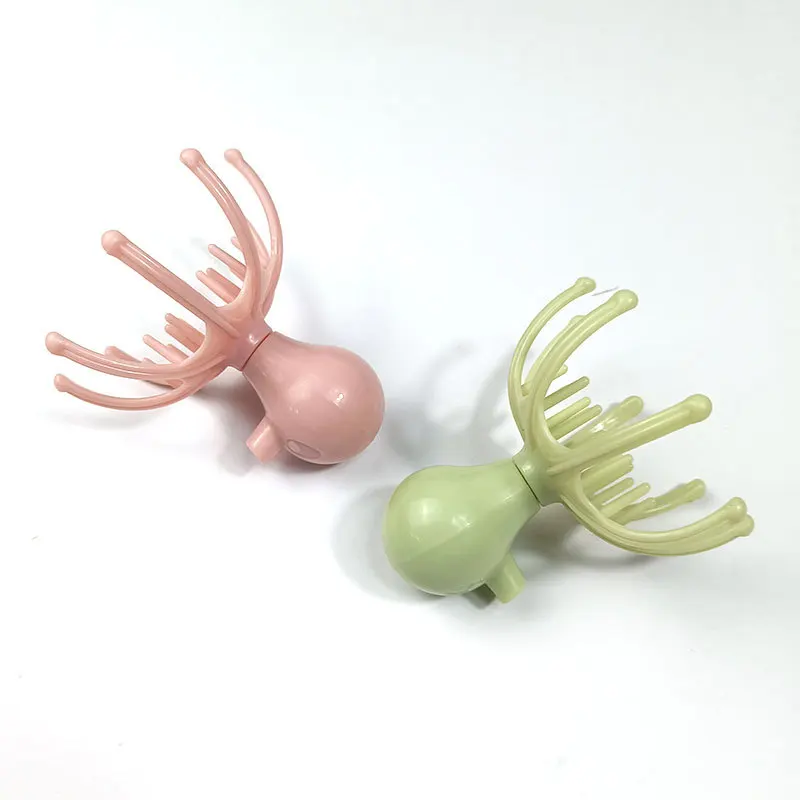 

1 шт. массажер для головы, массажер для кожи головы, релаксационный массажер для тела, расслабляющий массажер для головы, массажер для мозга, захват для когтей Masajeador