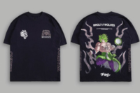 DARCSPORT Wolf Head Super Race Broly Men Women Short-sleeved Sports Fitness Loose Casual Fashion Round-neck Cotton T-shirt