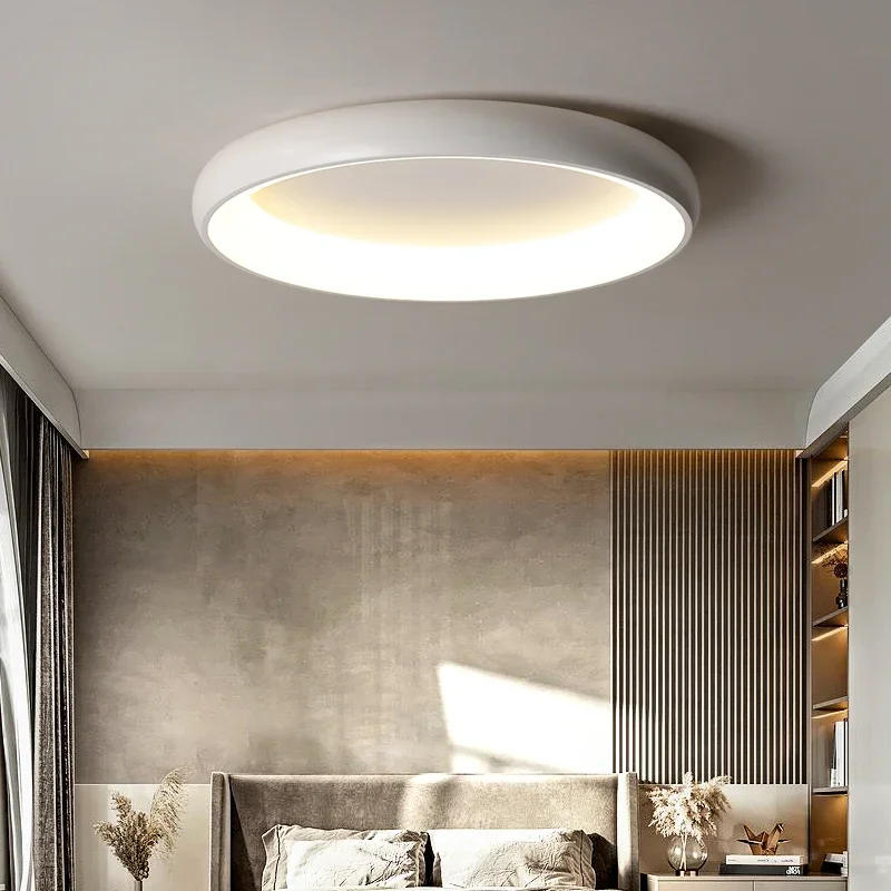 

Simple, modern and atmospheric bedroom lights, LED ceiling lamps, warm and creative master bedroom lighting decoration