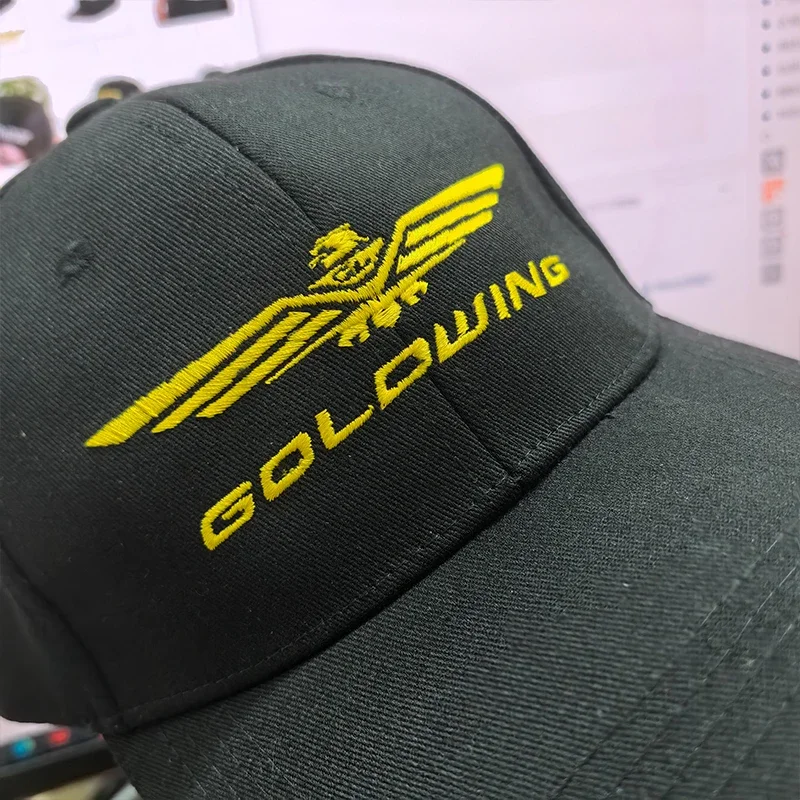 For Honda Gold Wing 1800 1500 1200 Goldwing 1800 GL Embroidery Baseball Cap Spring Summer Outdoor Sun Hat Cotton Adjustable Cap