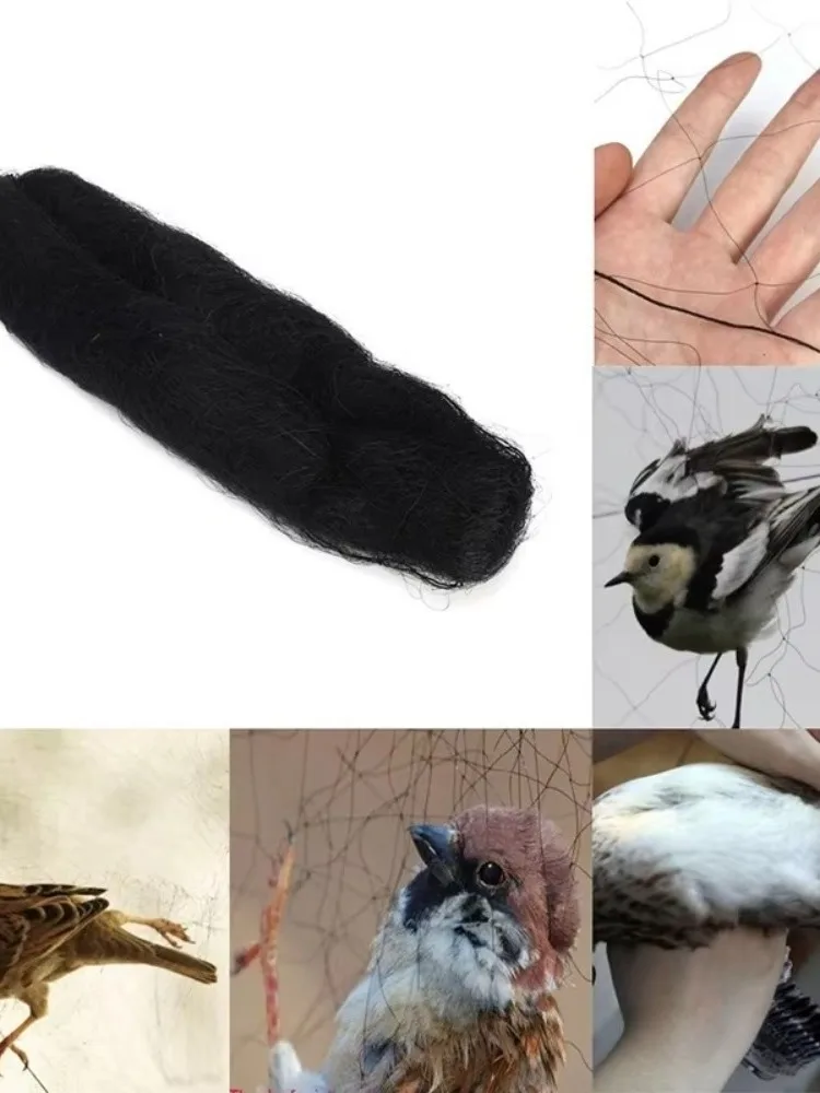 Filet anti-oiseaux en plastique Anti-oiseaux, 6-30m, pièges, protection contre les cultures, arbre fruitier, fleur, jardin, maille