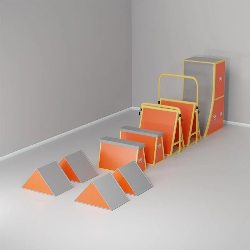 Children's parkour equipment combination fitness training equipment full set of sensory integration training teaching aids