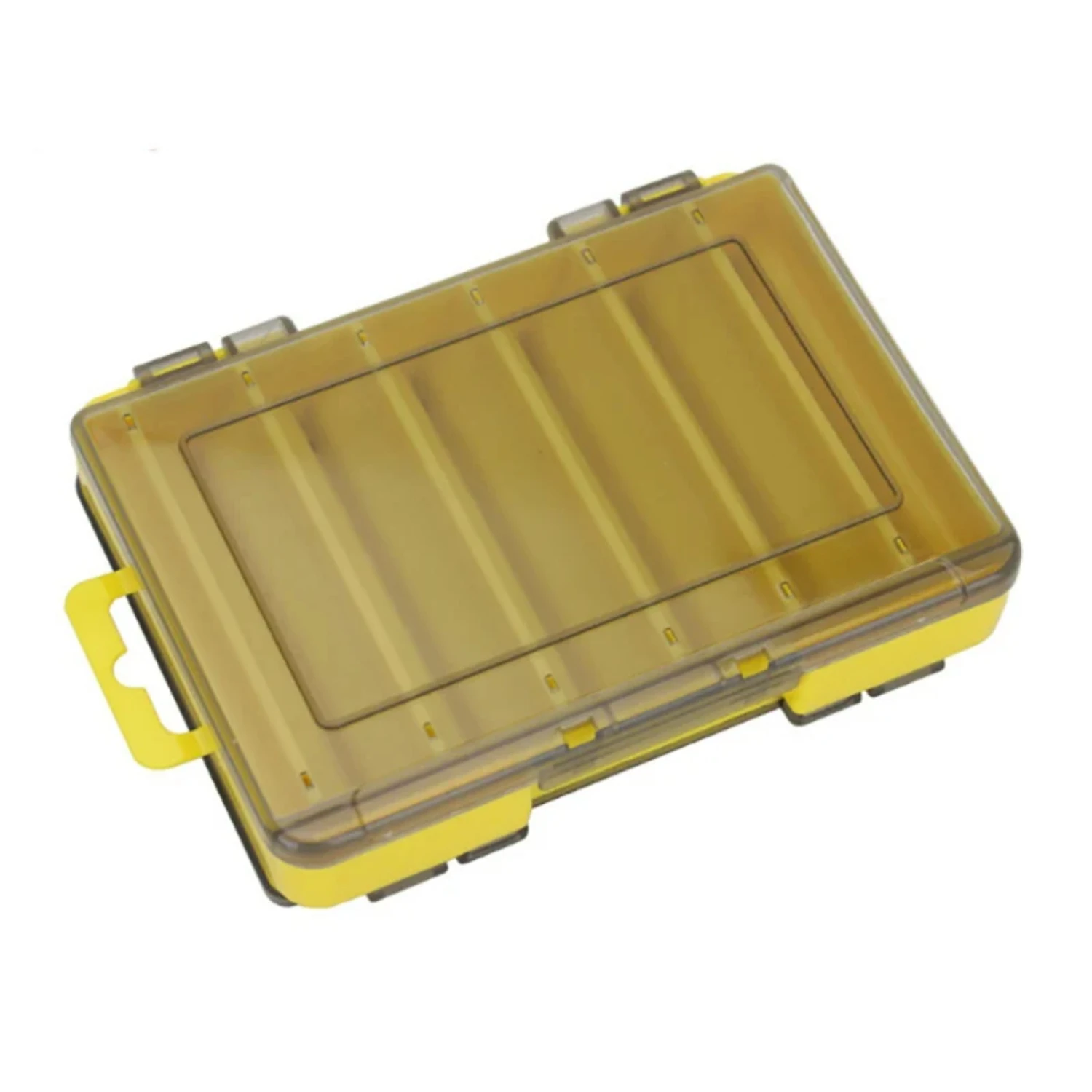 Fishing Lure Box Tackle Box Double-decker Sub-bait Box Portable Bait Fishing Gear  Box Double Sided Tackle Box Fishing snap Bfs