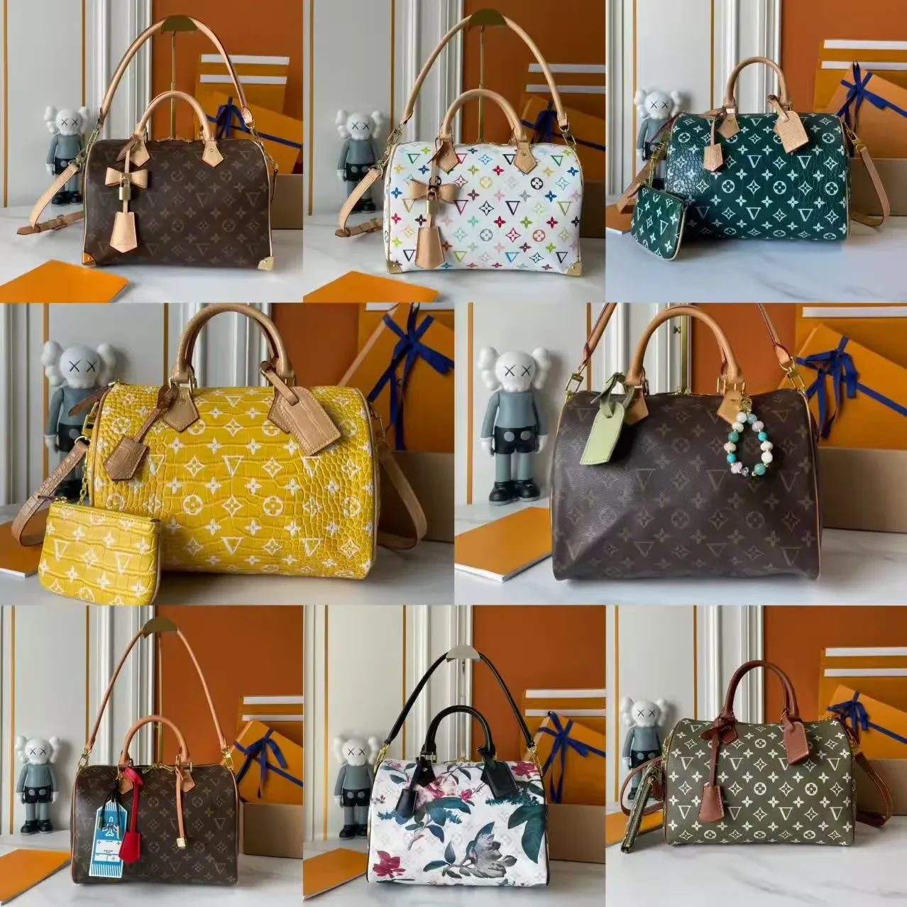 

Designer bag Luxury bag l0uis vuitt0nbags Shoulder bag Women's classic vintage nano pillow bag High quality crossbody bag Leathe