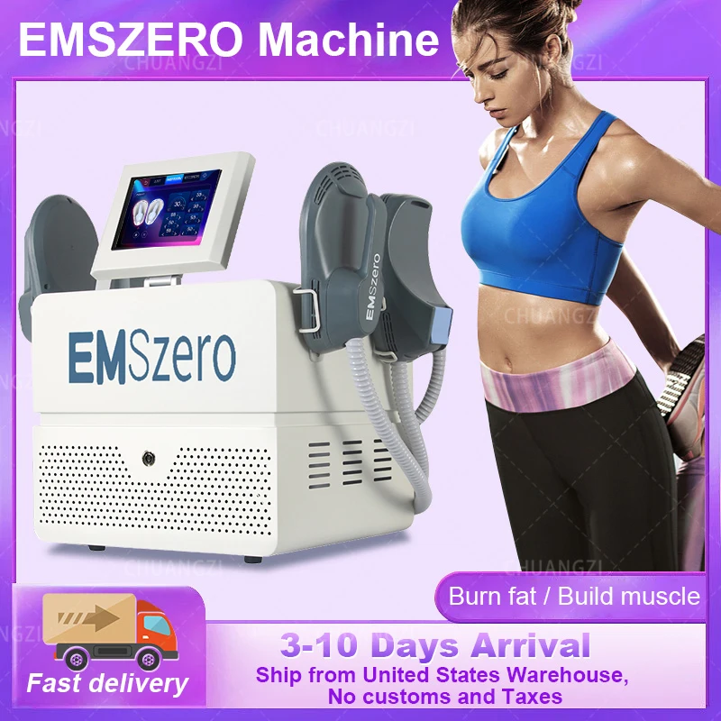 EMSzero Body Sculpting Machine Shaping 6500W 200hz EMS Radio Frequency RF Muscle Stimulator Device