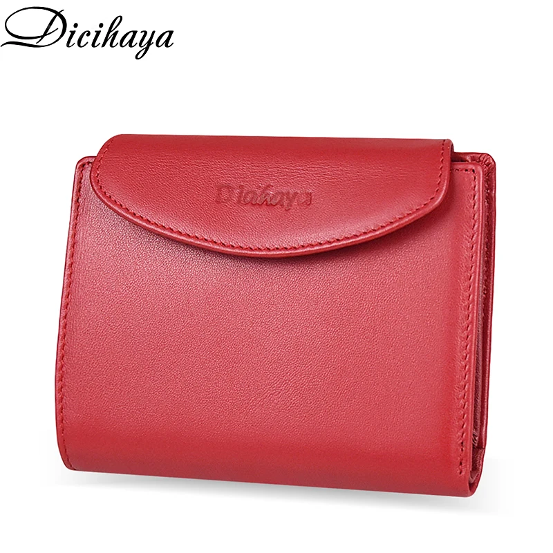 Genuine Leather Women Wallet Coin Purse For Girls Female Small Portomonee Lady Purse Money Bag Card Holder for Women Mini Clutch