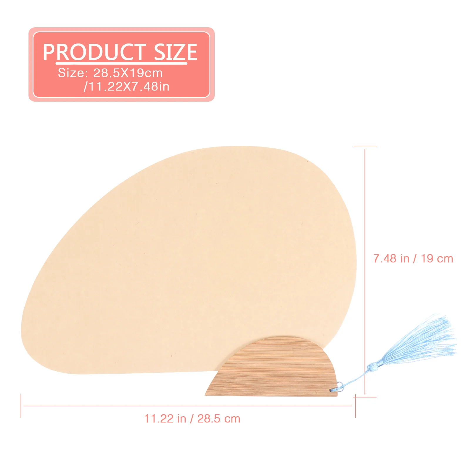 Zestaw do samodzielnego malowania dla dzieci - papierowe wachlarze 5 szt. Chińskie okrągłe wachlarze do rysowania, puste wachlarze do graffiti, zabawka do rękodzieła i zajęć kreatywnych.