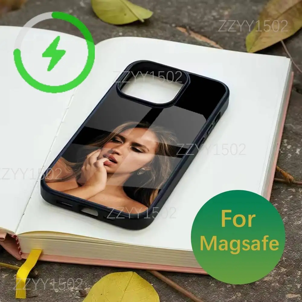 Casing Ponsel Tate Mcrae Sangat Mirip Untuk iPhone 17,16,15,14,13,12,11,Pro,Max,Plus,Mini,SE4,E Pengisian Daya Nirkabel Magsafe