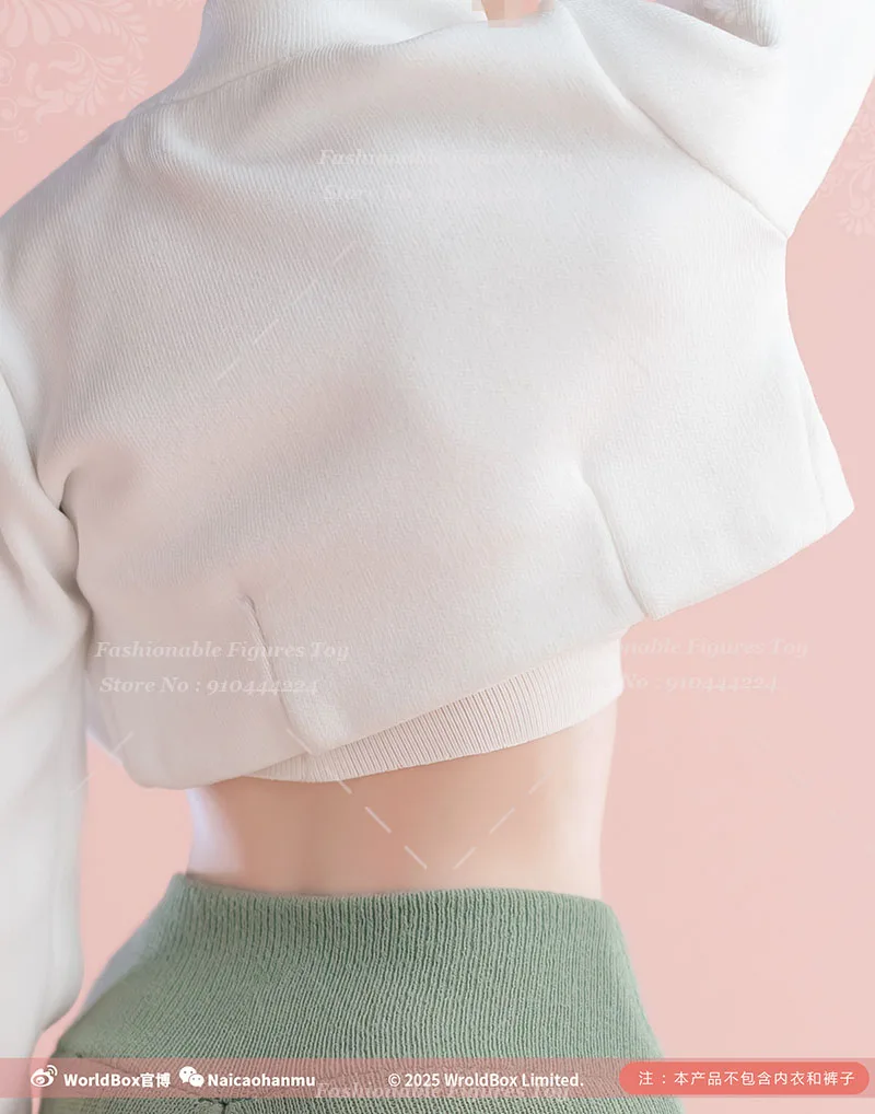 Worldbox CA022 1/6 المرأة الجندي جاكيت زيبرا قصيرة الأكمام الطويلة الرياضة اليوغا معطف ل 12 بوصة عمل الشكل الجسم الدمى #4