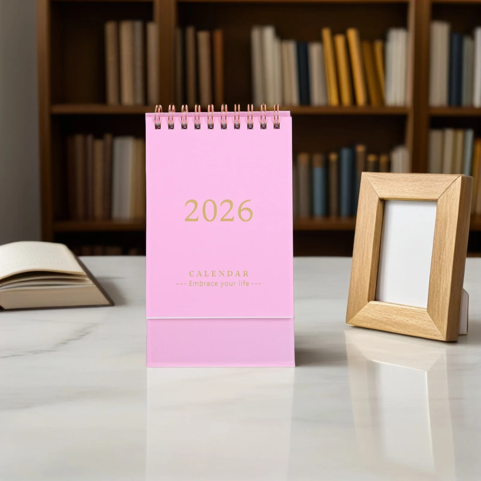 Kalender Meja Kecil 2026 Perencana Bulanan Serbaguna untuk Penggunaan Rumah dan Kantor Perencana Bulanan Hijau Kalender Meja