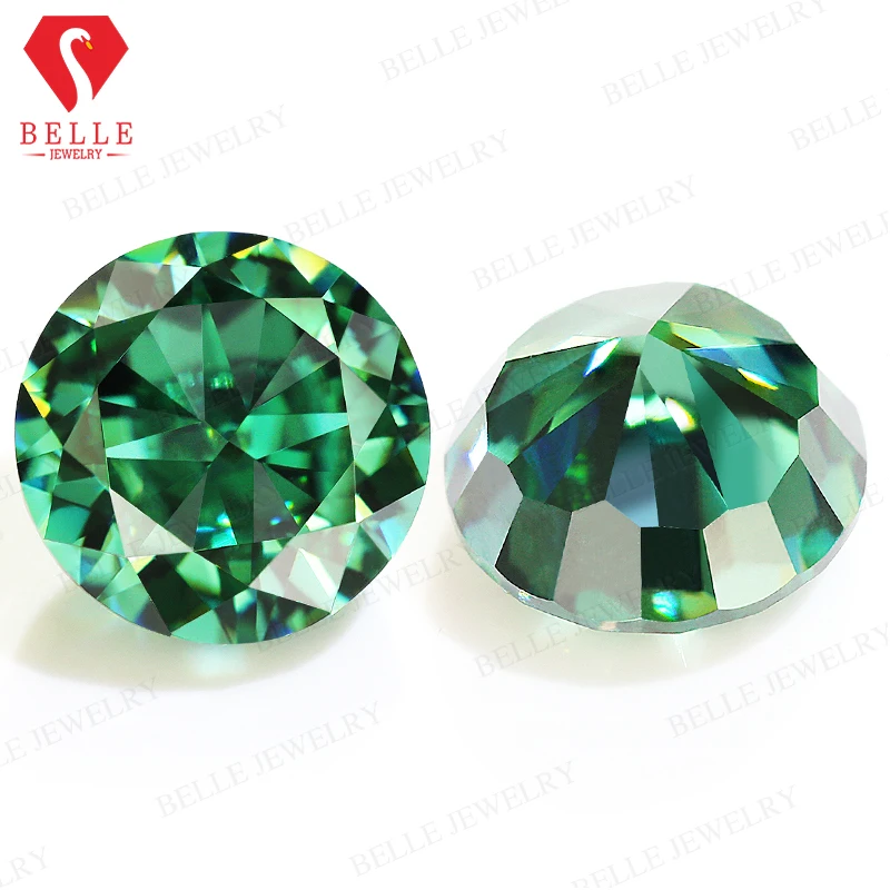

Luxury Round Crushed Ice Cut Multicolor Moissanite Diamond Loose Stone for Rings Earrings Charms Fine Jewelry