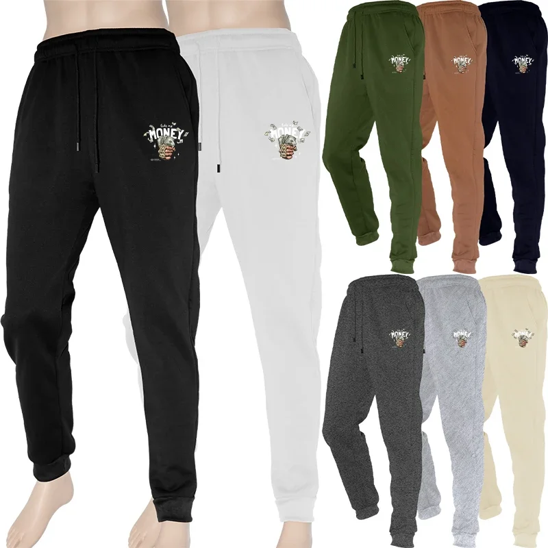 

Creativity Printed Man Training Sport Trousers Sportswear Sweatpants Men Jogging Pants Mens Fitness Joggers Running Pants