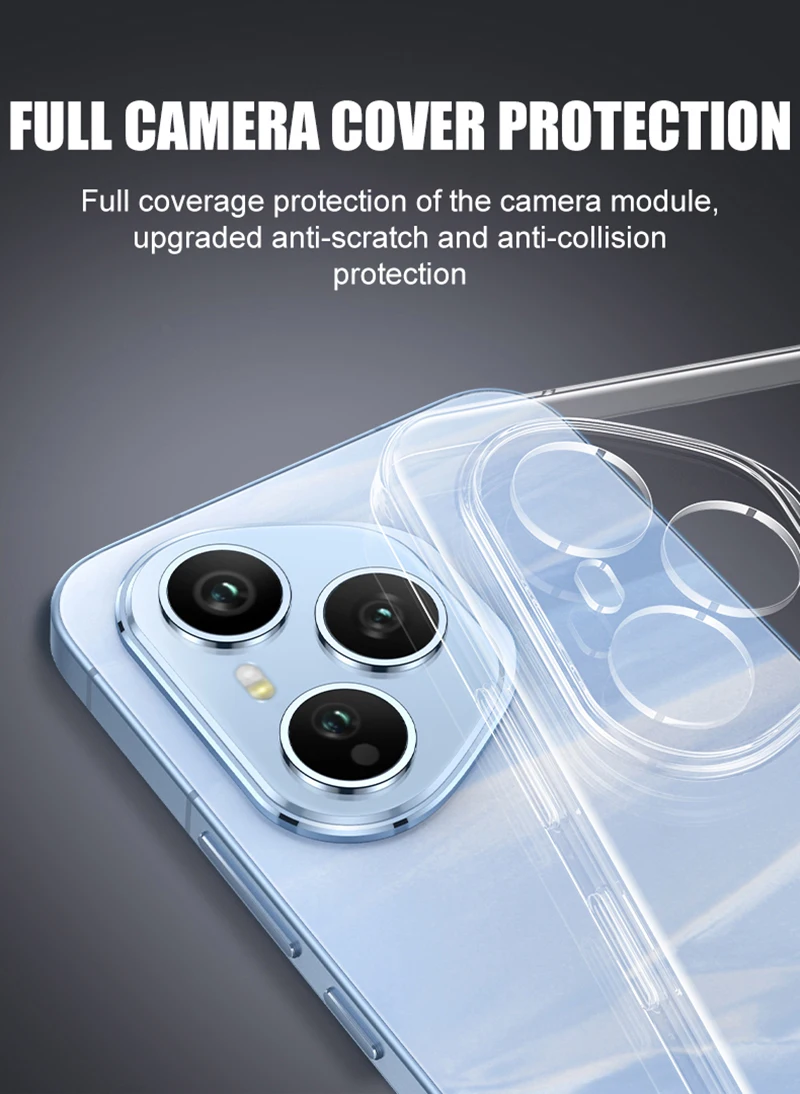 Custodia morbida in silicone ultra sottile per Huawei Honor 400 200 90 70 50 Lite Pro Cover trasparente trasparente Honor400lite Shell antiurto