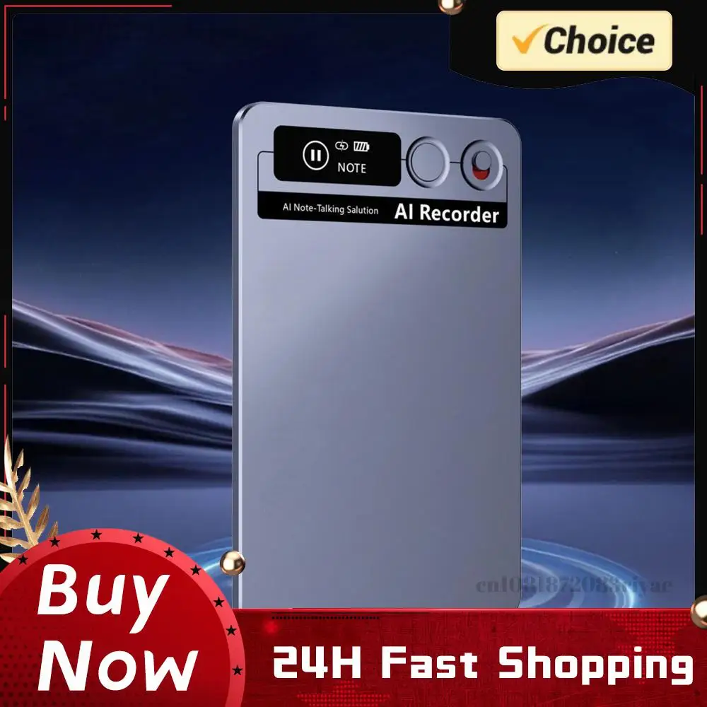 

AI Voice Recorder with Real-Time Transcription & Translation Audio Recorder for Lectures Meetings Calls