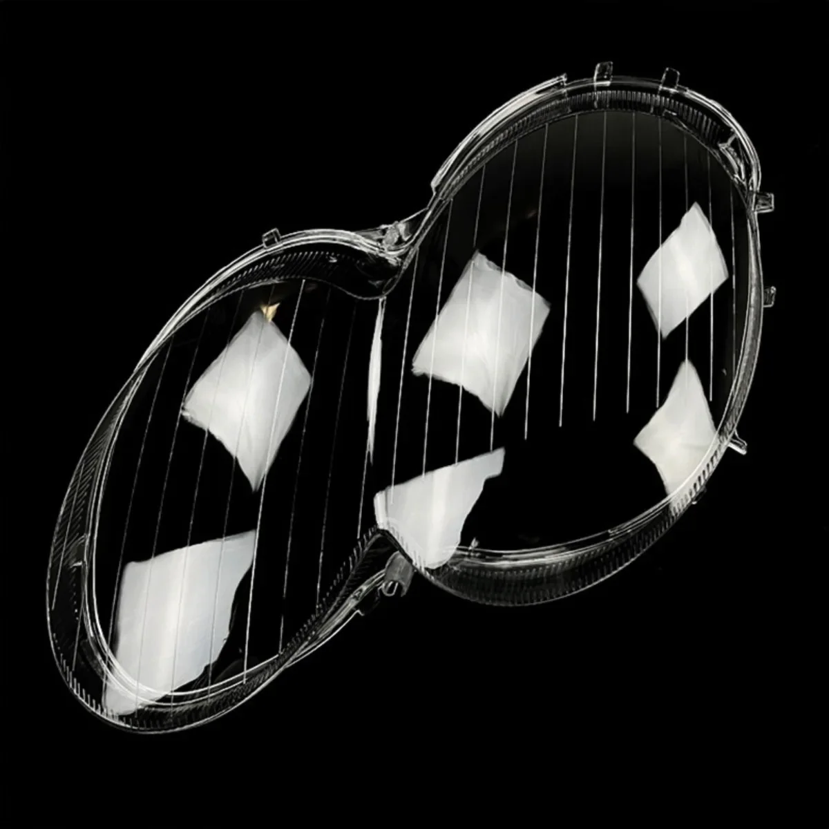 L/R Car Headlamp Lens Cover Shell Headlight Cover Lampshade Shell For Mercedes-Benz W230/R230 SL SL350 SL500 R230 2004-2007 - view 5