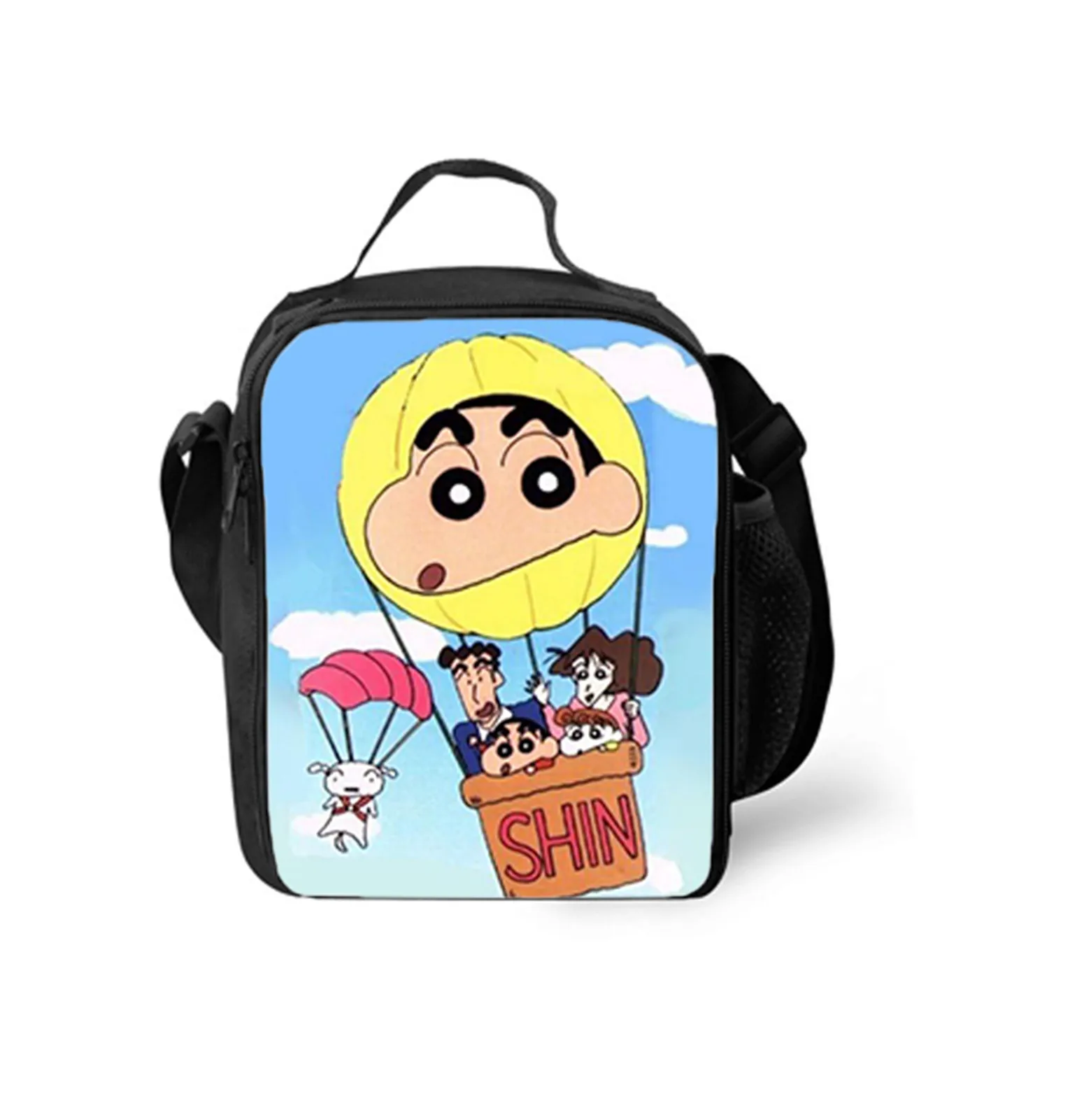 

NEW Crayon Shin-chan Water Proof Thermal Bag,Classic Student Back to School Reusable Lunch Tote