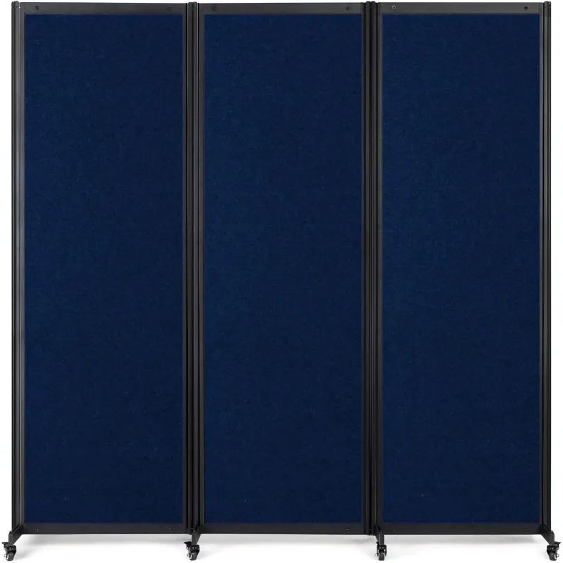 Room Partition,Office Divider,Portable Commercial Screen Dividers,Privacy Partition Separator, 6'4