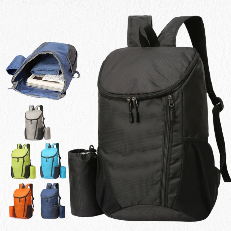 

20L Foldable Ultralight Backpack Portable Waterproof Unisex Outdoor Mountaineering Cycling Travel Hiking Camping Sports Bag