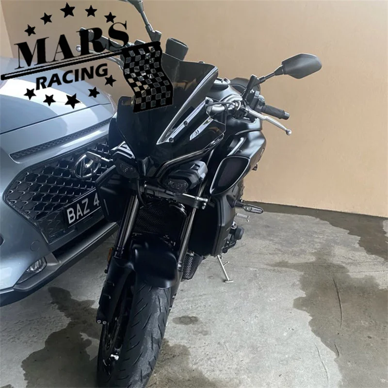 For YAMAHA new MT-10 SP MT10SP MT10 mt10 2022 2023 2024 Motorcycle Windshield pc Windscreen Aluminum Kit Deflector