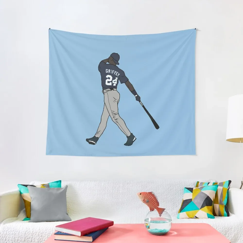 

Ken Griffey Jr. Swing Tapestry Wall Art Home Decor Aesthetic Decorative Wall Murals Decoration Room Tapestry