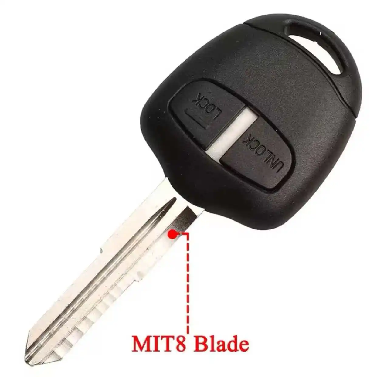 Jingxin MIT8/MIT11 ID46 433MHz Auto-Fernbedienungsschlüssel für Mitsubishi Outlander ASX Triton Lama Pajero Ersatz-Autoschlüssel/Autoschlüsselgehäuse – Detail 4