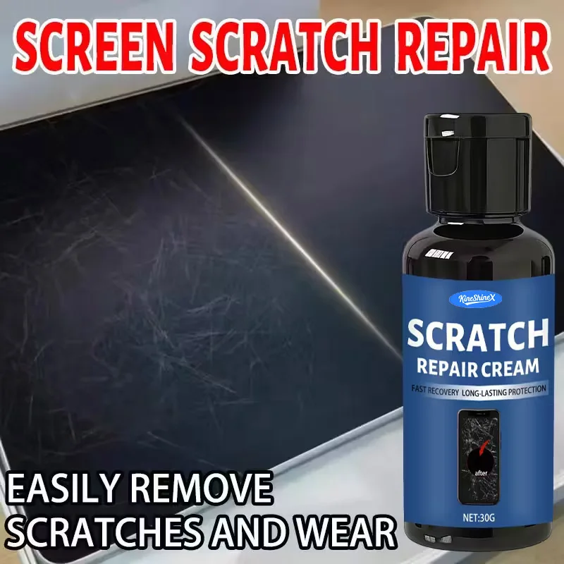 Mobile Phone and Screen Scratch Repair Cream-Multi-purpose Glass and Lens Scratch Repair Kit,Remove Scratches and Oxidation Blur