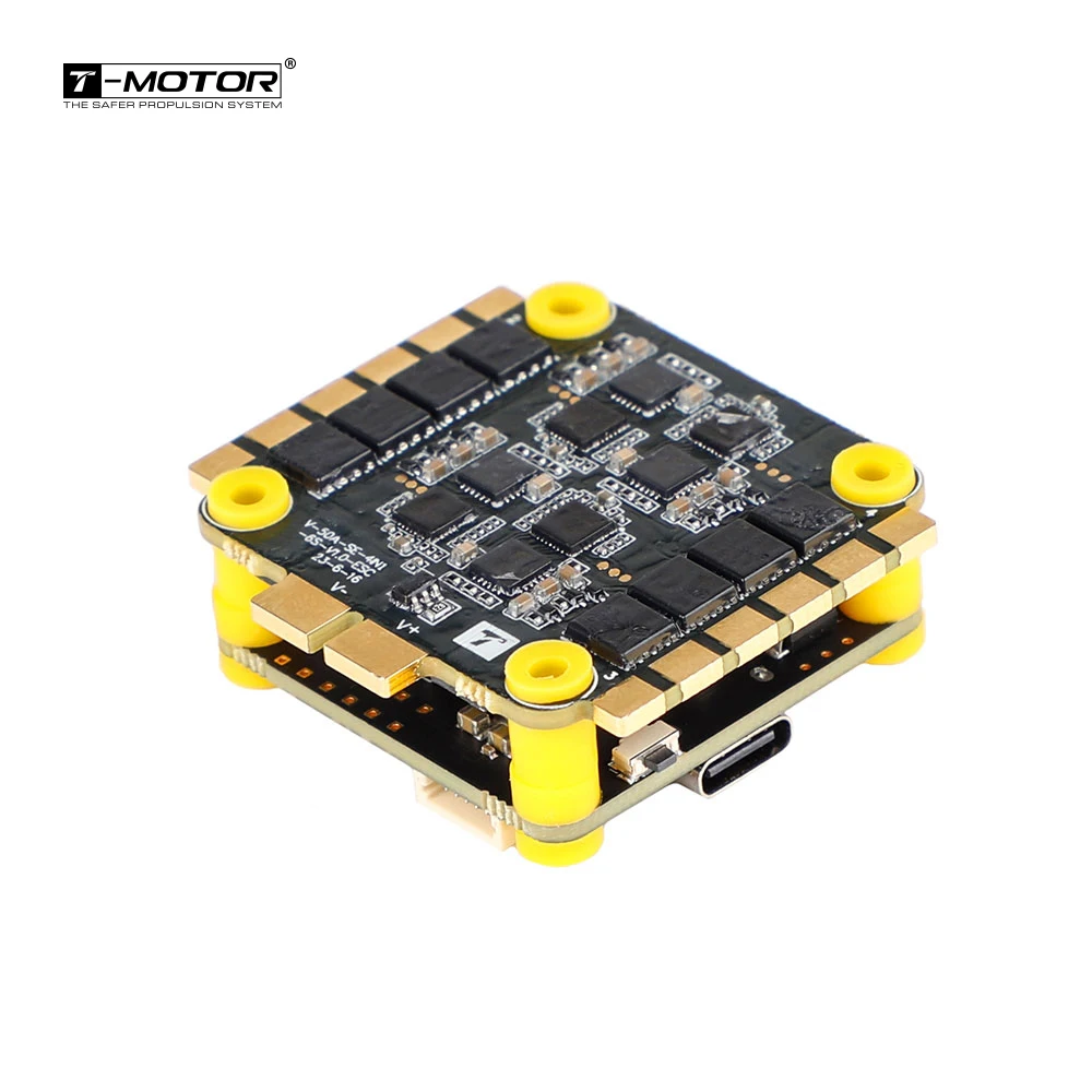 T-MOTOR F7 Stack-Velox CINE F7 FC+V50A SE 4-in-1 ESC MCU: STM32F722