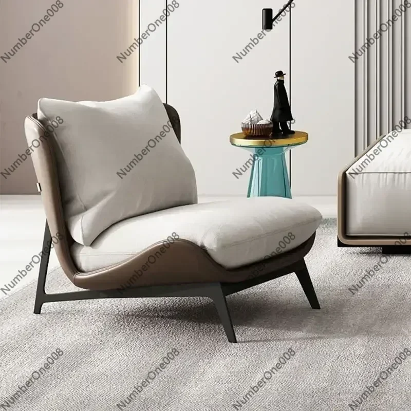 Nordic Gaming Accent Chair Lounge Designer Bedroom Sofa Recliner Chair Luxury Office Silla Nordica Home Furniture KTY-102