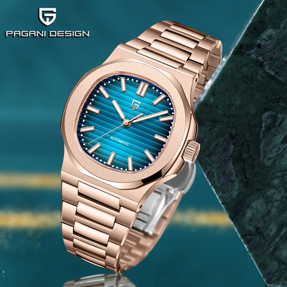 2025 Pagani Design Watch men's 1728 Luxury Retro Mechanical Watch Men's Sapphire Glass Stainless Steel 10BAR Men's Watch Sports