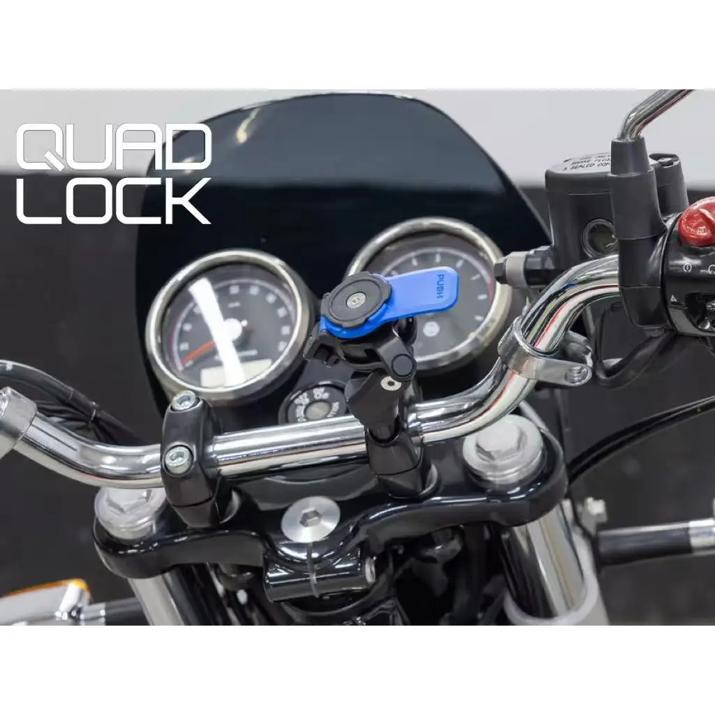 QUAD LOCK Anti-Shake Bike Cell Phone shock absorber Holder with Vibration Dampener Bicycle Accessories antivibration