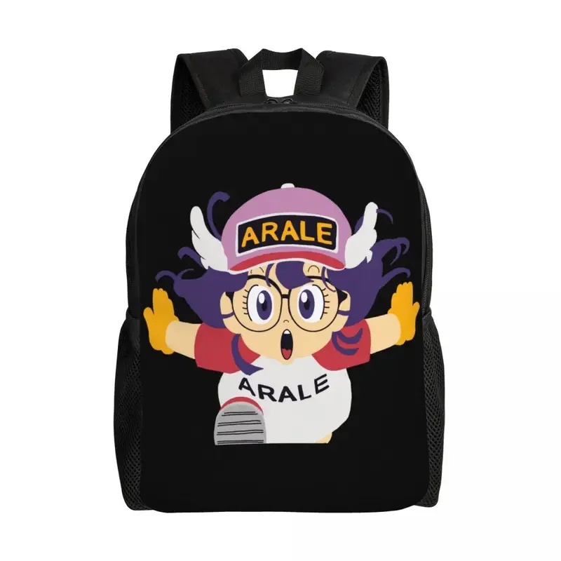 

Dr Slump Laptop Backpack Men Women Basic Bookbag for School College Student Japan Robot Arale Bag