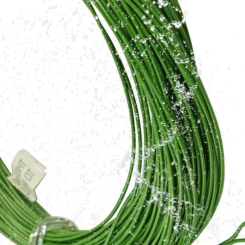 Imagen 2 del producto Línea de pesca con mosca de hundimiento lento, monofilamento de nailon de 25,91 metros, hundimiento completo con revestimiento de PU, fundición suave IPS3-4