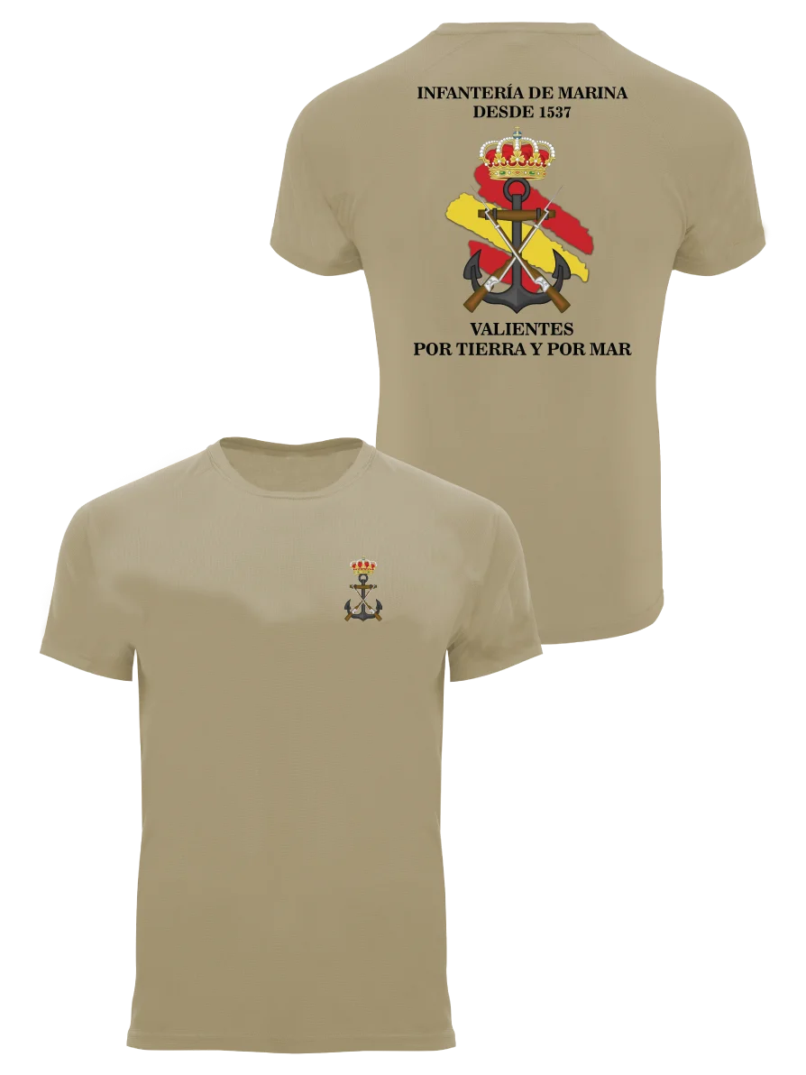 Infantería De Marina- Spanish Marine Corps T-Shirt Short Sleeve Casual 100% Cotton O-Neck Summer Mens T-shirt Size S-3XL