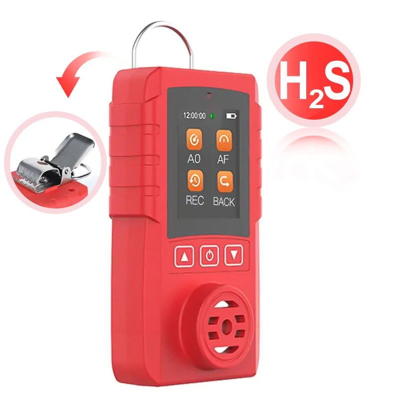 

DR650 Sulfuretted Hydrogen H2S Meter Gas Leak Detector Portable Sensitive Diffusion with LCD Screen