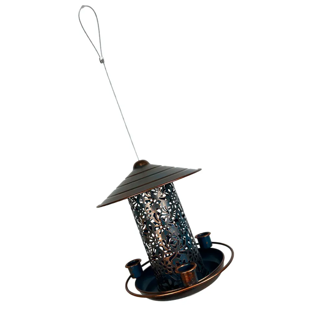

Outdoor Bird Feeder for Hanging Feeders Wild outside Outdoors Food Container (garden)