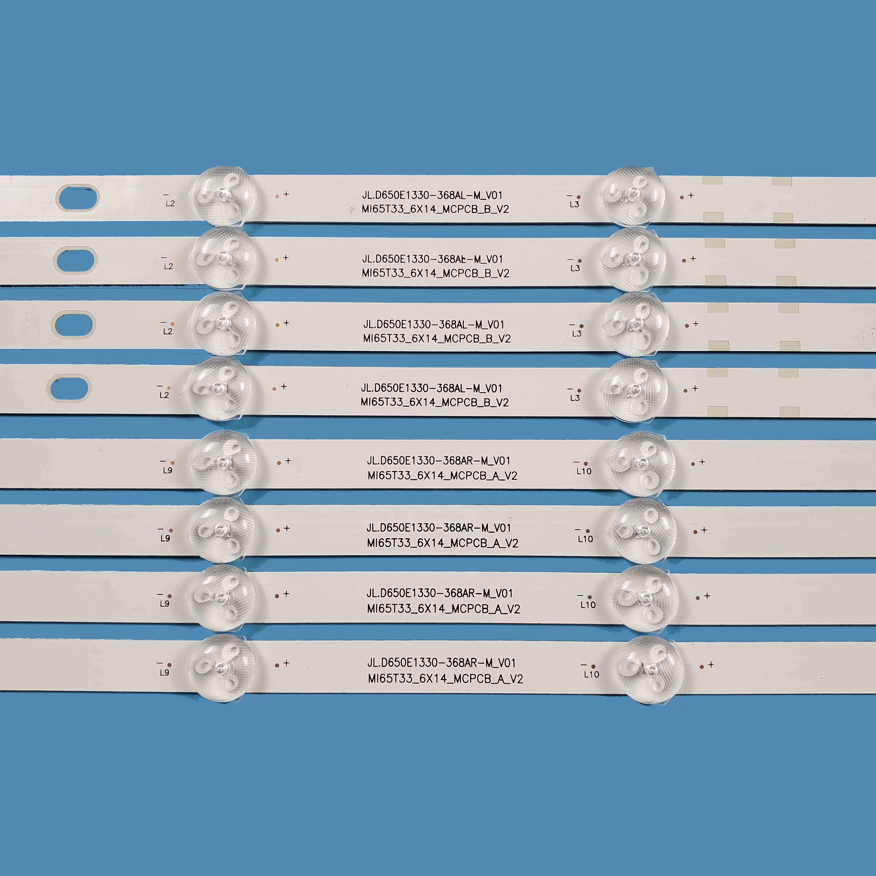 New LCD TV Backlight Strip JL.D650E1330-368AR MI65T33-6X14-MCPCB-A-V2 For Xiaomi L65M5-AD