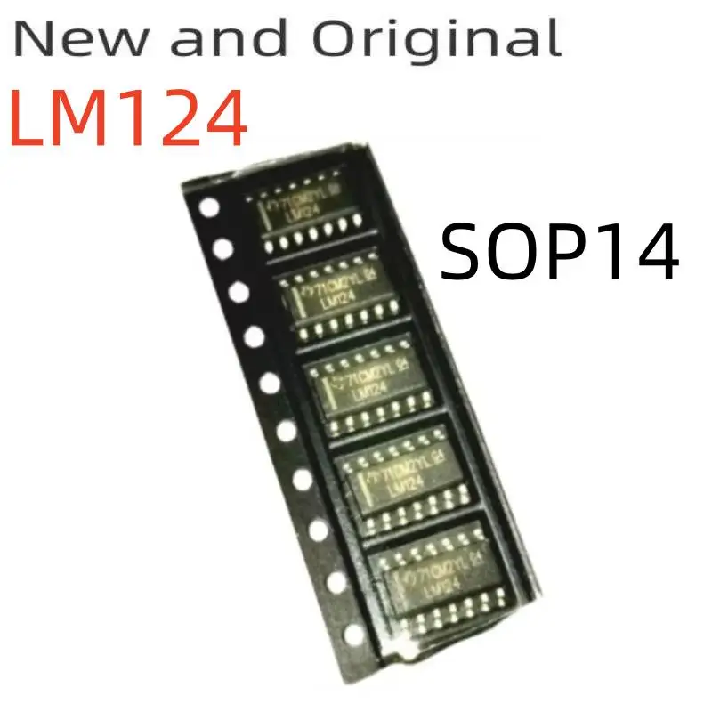 

New and Original LM124DR LM124 SOP14 QUADRUPLE OPERATIONAL AMPLIFIERS
