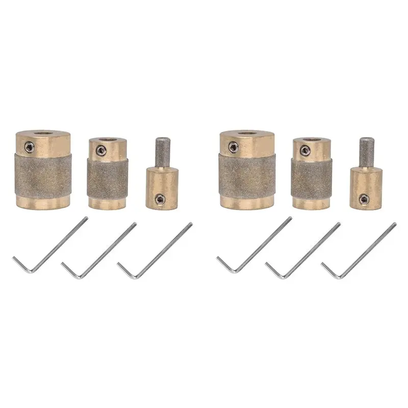 abkj-2-set-1-3-4-1-4-inch-stained-glass-diamond-grinder-bit-tools-3-sizes-brass-core-stained-glass-grinder-bits