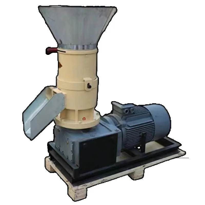 Wood Pellet MachinePelletizing Feed Processing Machinery 220V Bearing for Manufacturing Plant Animal Feed Plant