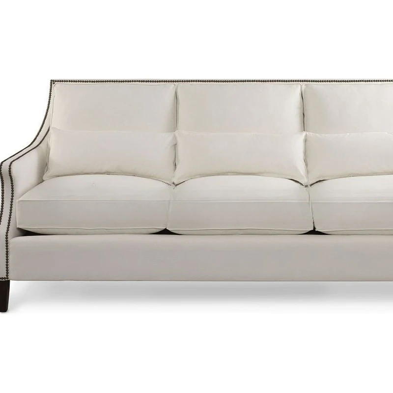 American fabric double sofa living room single double triple sofa combination hotel negotiation sofa