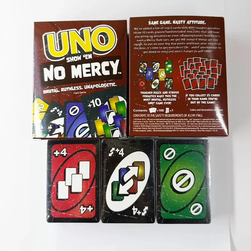 Juego de cartas UNO No Mercy