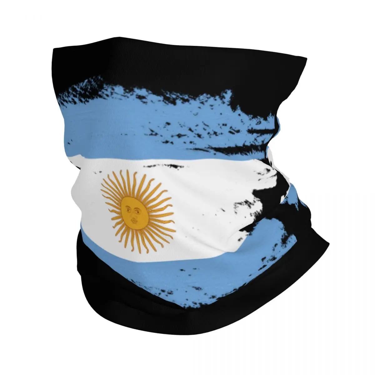 Flag Of Argentina Bandana Winter Neck Warmer Men Windproof Wrap Face Scarf for Ski Argentine Proud Gaiter Headband