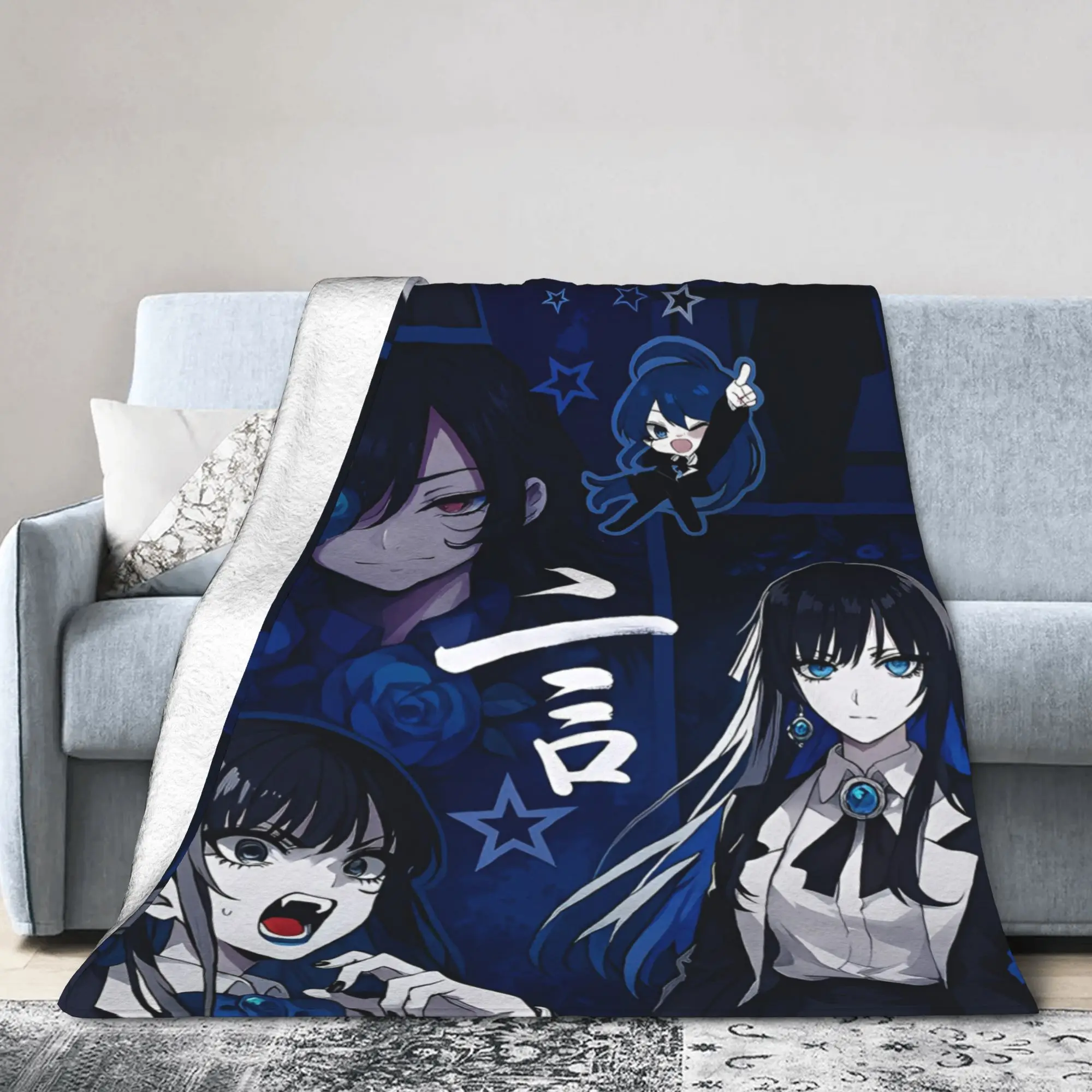 Ado Hibana World Tour Flannel Blanket Japan Singer Funny Throw Blankets for Home 125*100cm Bedspreads