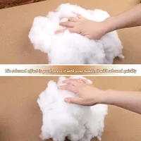 100/200g Polyester Fiber Fill, Stuffing Pillow Filling Stuffing Cushion Filling,Stuffing for Stuffed Animals/DIY Crafts 2