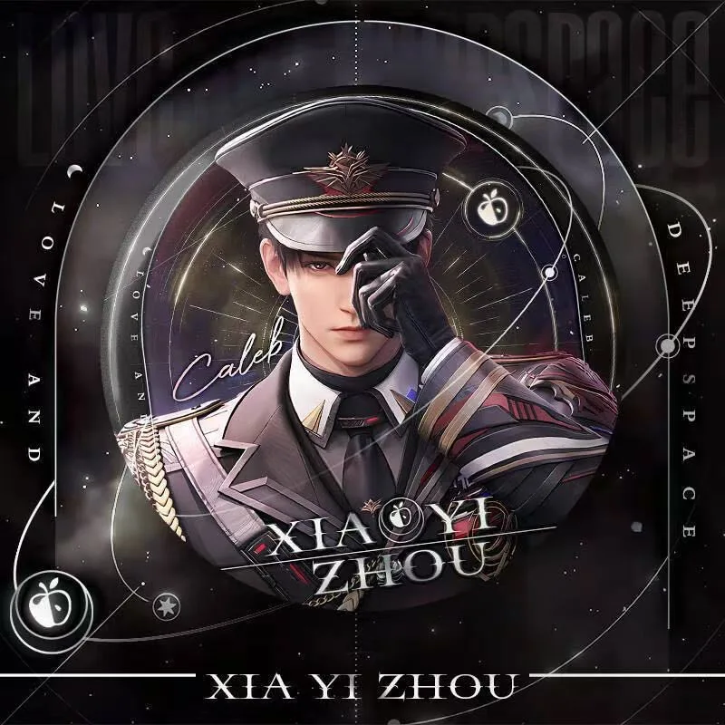 Anime amor y espacio profundo Zayne Rafayel Sylus Xavier insignia de Cosplay broche Pins Bedge colección de colgantes de dibujos animados